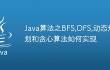 Java算法之BFS,DFS,动态规划和贪心算法如何实现
