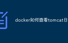 docker如何查看tomcat日志