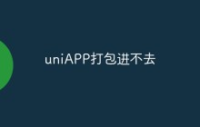 uniAPP打包进不去怎么办