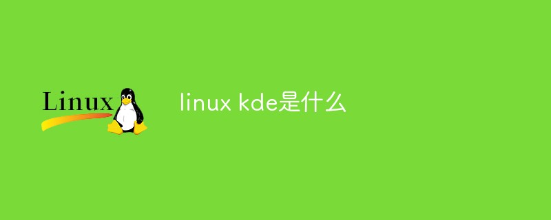 apa itu linux kde