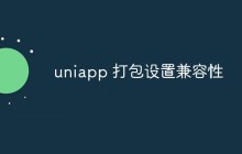 聊聊uniapp 打包设置兼容性