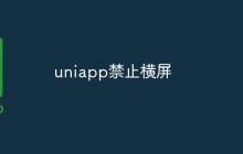 uniapp怎么禁止横屏？原因浅析