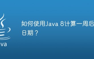 Comment calculer la date une semaine plus tard en utilisant Java 8 ?