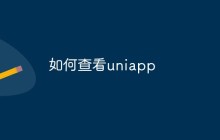 如何查看uniapp开发的错误日志