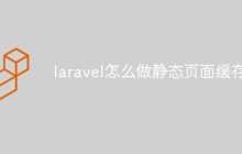 laravel怎么做静态页面缓存