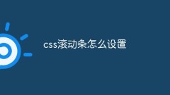 So legen Sie die CSS-Bildlaufleiste fest