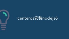 So installieren Sie nodejs6 unter CentOS