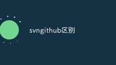 What is the difference between SVN and GitHub