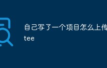 自己写了一个项目怎么上传gitee