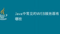 Java中常见的WEB服务器有哪些