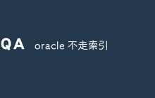 oracle 不走索引