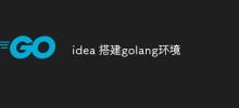 アイデアは golang 環境を構築します