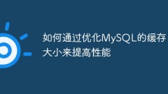 How to improve performance by optimizing MySQL's cache size