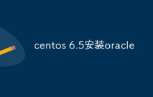 centos 6.5安装oracle