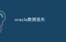 oracle数据丢失