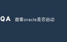 查看oracle是否启动