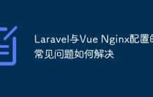 Laravel与Vue Nginx配置的常见问题如何解决
