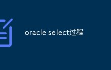 oracle select过程
