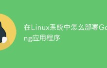 在Linux系统中怎么部署Golang应用程序