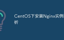 CentOS下安装Nginx实例分析