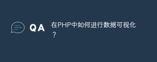 在PHP中如何进行数据可视化？
