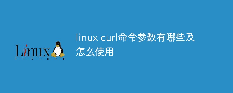 linux curl命令参数有哪些及怎么使用