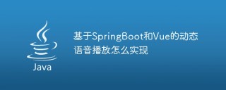 基于SpringBoot和Vue的动态语音播放怎么实现