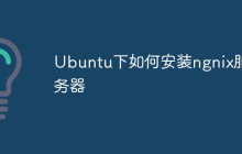 Ubuntu下如何安装ngnix服务器