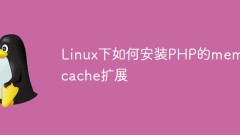 How to install PHP memcache extension under Linux