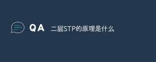 二层STP的原理是什么