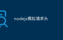 nodejs模拟请求头