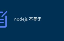 nodejs 不等于