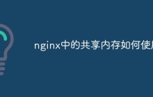 nginx中的共享内存如何使用