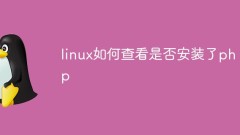 linux如何查看是否安裝了php