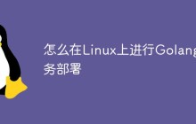 怎么在Linux上进行Golang服务部署