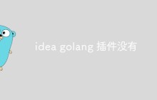 idea golang 插件没有