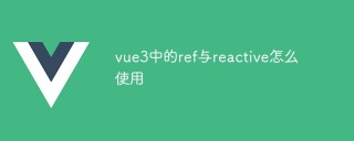 vue3中的ref与reactive怎么使用