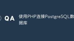 PHP를 사용하여 PostgreSQL 데이터베이스에 연결