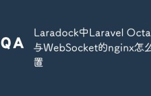 Laradock中Laravel Octane与WebSocket的nginx怎么配置