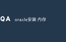 oracle安装 内存