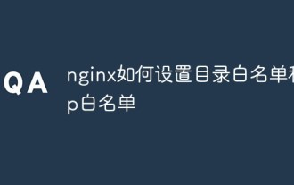 How to set directory whitelist and ip whitelist in nginx