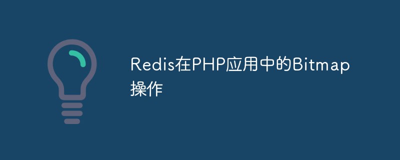 Operasi Redis Bitmap dalam aplikasi PHP