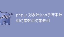 php js 对象转json字符串数组对象数组对象数组