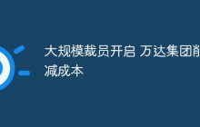 大规模裁员开启 万达集团削减成本
