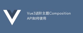 Vue3进阶主题Composition API如何使用