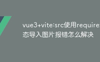 vue3+vite: How to solve the error when using require to dynamically import images in src