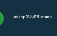 uniapp怎么使用stomp