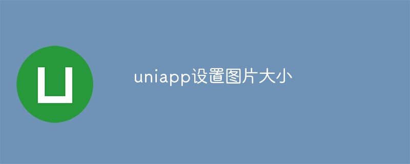 uniapp sets image size