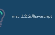 mac 上怎么用javascript