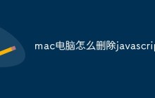 mac电脑怎么删除javascript